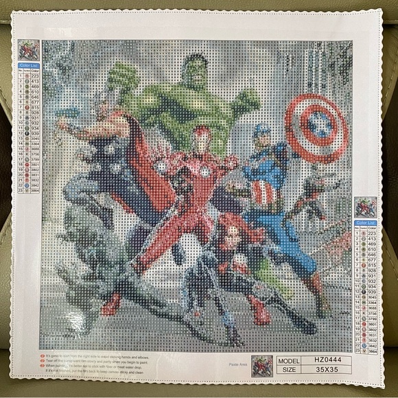 Avengers DIY 5D Full Drill Diamond Painting - Picture 2 of 7